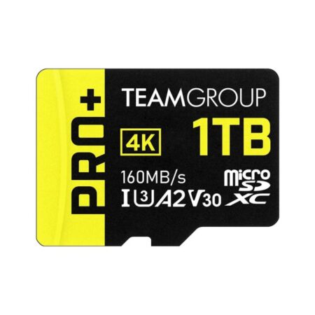 Carte Mémoire Team Group A2 Pro Plus 1to Micro Sdxc Uhs-i U3 A2 – Tppmsdx1tia2v3003 Tunisie