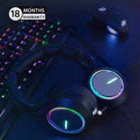 Casque Gaming Abkoncore B1000R Real5.2 – Noir – B1000R-blk Tunisie