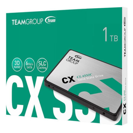 Disque Ssd Interne Teamgroup Cx2 1 To 2.5″ Sata Iii – T253X6001T0C101 Tunisie