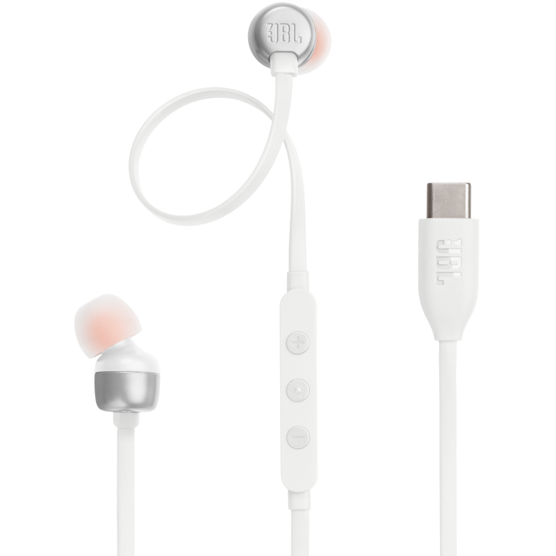 Écouteurs Filaire JBL Tune 310C USB -Blanc – 01115 Tunisie