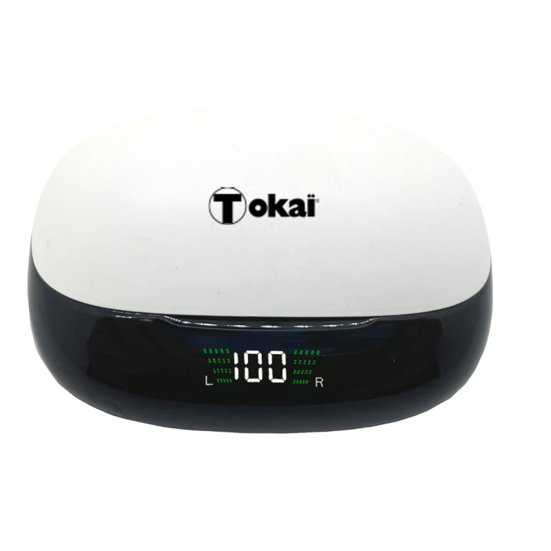 Écouteurs Sans fil True Wireless + Boîtier de Recharge Tokai – Blanc – OTA624W Tunisie