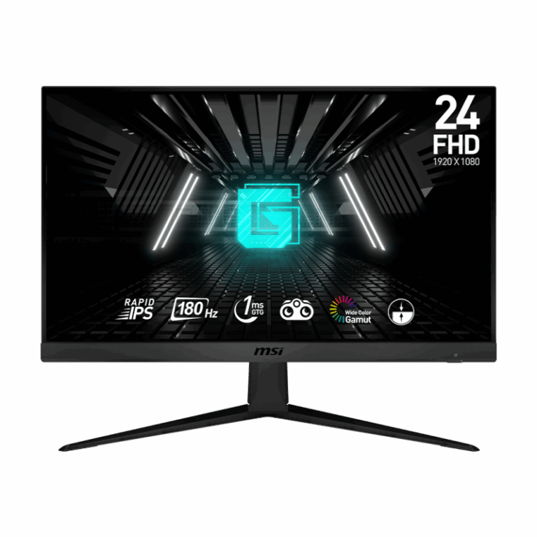 Écran Gaming MSI G2412F 24″ Full HD IPS 180 Hz – Noir – G2412F Tunisie