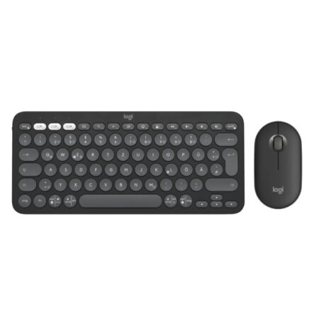 Ensemble Clavier et Souris Sans Fil LOGITECH Combo Pebble 2 – Noir – 920-012209 Tunisie