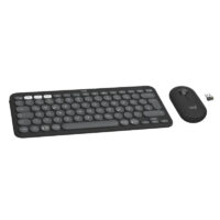 Ensemble Clavier et Souris Sans Fil LOGITECH Combo Pebble 2 – Noir – 920-012209 Tunisie