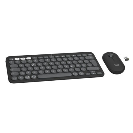 Ensemble Clavier et Souris Sans Fil LOGITECH Combo Pebble 2 – Noir – 920-012209 Tunisie