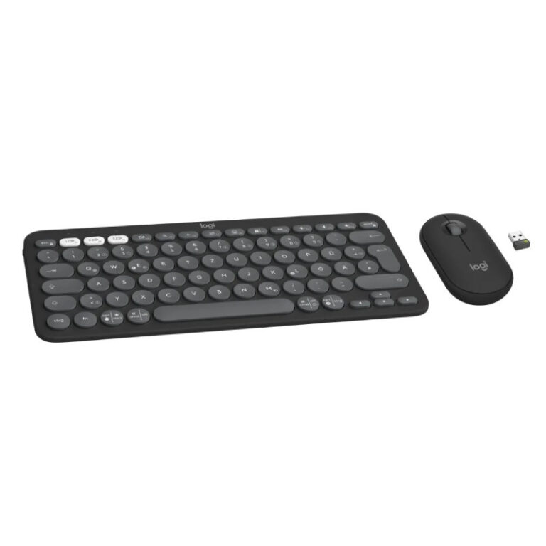 Ensemble Clavier et Souris Sans Fil LOGITECH Combo Pebble 2 – Noir – 920-012209 Tunisie