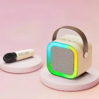 Haut Parleur Bluetooth K12 5W Avec Microphone – Beige -K12-BEIGE Tunisie