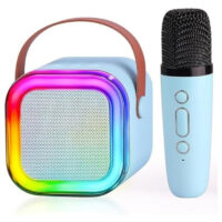 Haut Parleur Bluetooth K12 5W Avec Microphone – Bleu -K12-Bleu Tunisie