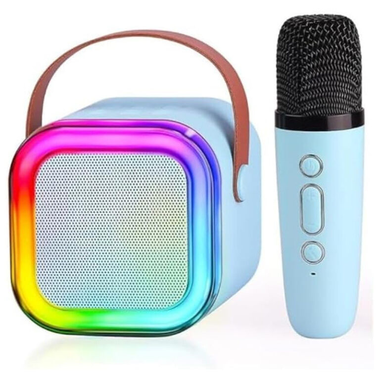 Haut Parleur Bluetooth K12 5W Avec Microphone – Bleu -K12-Bleu Tunisie