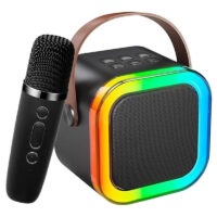 Haut Parleur Bluetooth K12 5W Avec Microphone – Noir -K12-Noir Tunisie