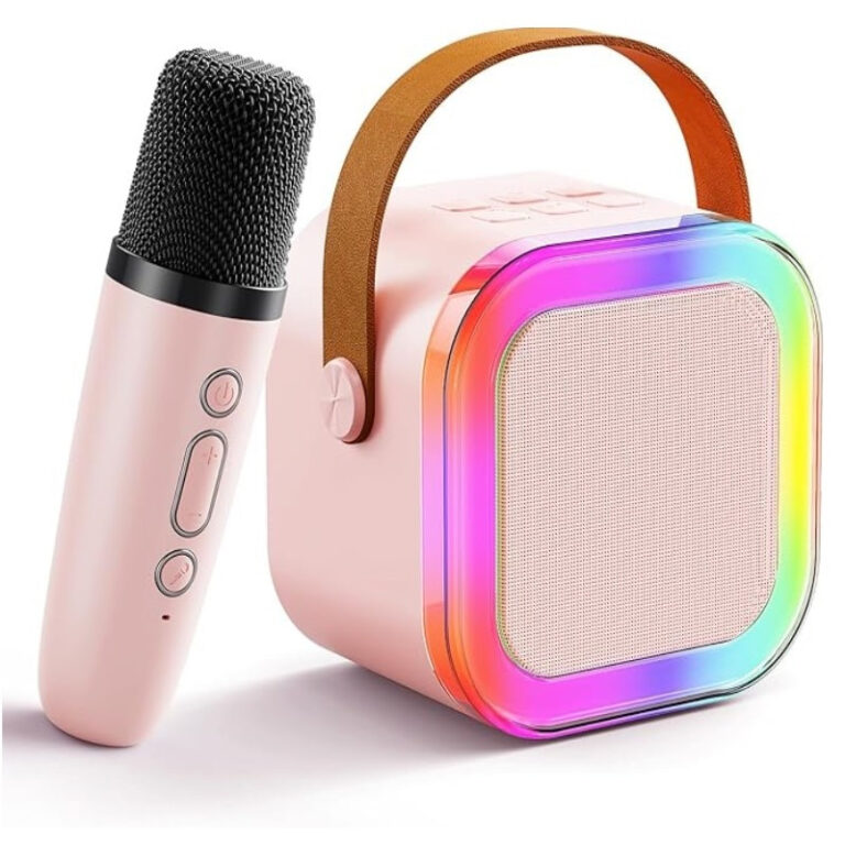 Haut Parleur Bluetooth K12 5W Avec Microphone – Rose -K12-Rose Tunisie