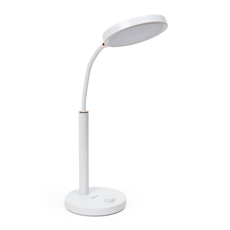 Lampe de bureau Filaire Platinet 10W -Blanc – PDL806 Tunisie