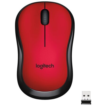Souris Sans Fil Logitech M220 Silent -Rouge Tunisie
