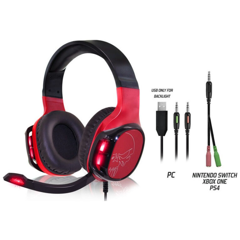 Micro Casque Gamer Spirit Of Gamer Elite H60 – Rouge Tunisie