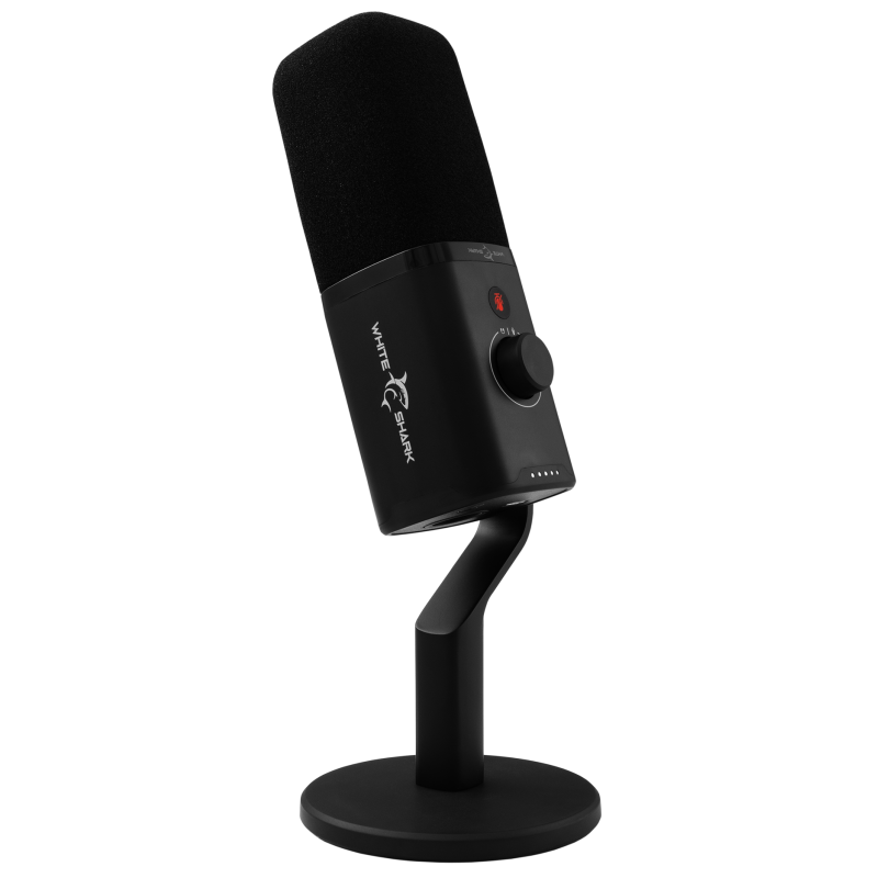 Microphone Gaming White Shark UDUKKU DSM-04 – Noir Tunisie