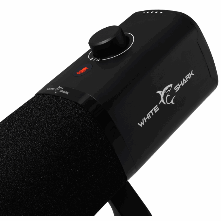 Microphone Gaming White Shark UDUKKU DSM-04 – Noir Tunisie