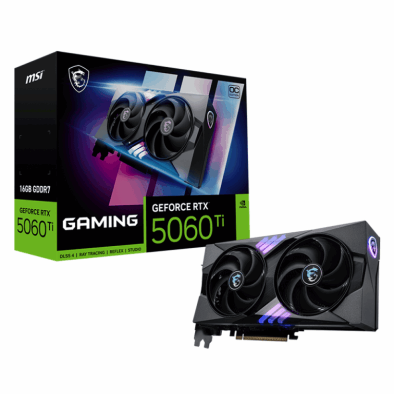 Carte Graphique MSI GeForce RTX 5060 Ti GAMING OC 16G – 912-V535-006 Tunisie