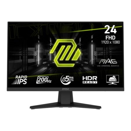 Ecran Gaming MSI MAG 244F 24” Full HD IPS 200Hz – 9S6-3BC41H-001 Tunisie