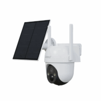 Caméra De Surveillance Externe Arenti Sans Fil à Batterie Avec Panneau Solaire Wi-Fi 2.4 – Blanc – GO2T-KIT2 Tunisie