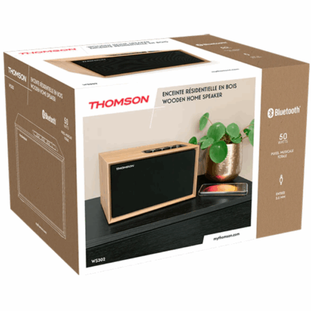 Haut Parleur Bluetooth Résidentielle En Bois Thomson Cosy 50 w – WS302 Tunisie