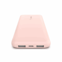 Power Bank Belkin Boost Charge 3 ports 10K – Rose- BPB011BTRG Tunisie