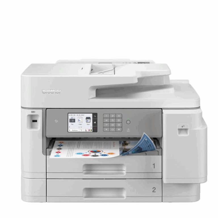 Imprimante Jet D’encre Brother Mfc-j5955dw Couleur A3 Wi-fi – Blanc -MFC-J5955DW Tunisie