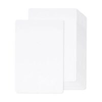 Paquet De 100 Cartes Blanches Adaptables En Pvc 20 Ml 0.50mm – Blanc – CBGC0020W Tunisie
