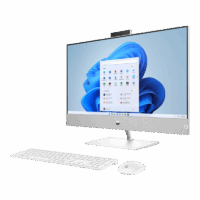 PC de Bureau All-in-One HP Pavilion 27-ca2025nk i5 13E Gen 8 Go 512 Go SSD RTX 3050 4G  – Blanc – A46TNEA Tunisie