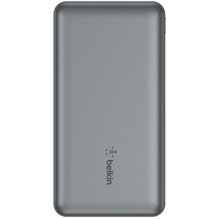Power Bank Belkin Boost Charge 3 ports 10K  – Gris- BPB011BTGY Tunisie