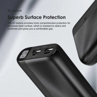 Power Bank Oraimo Traveler 4 20000 mAh – Noir – OPB-P204D Tunisie