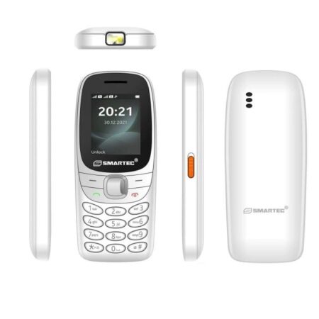 Téléphone Portable Smartec R6 – Blanc Tunisie