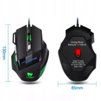 Souris Gamer Filaire T-wolf M1 Rgb – Noir – T-M1-BLACK Tunisie