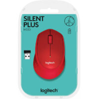 Souris Logitech M330 Silent Plus – Rouge -910-004911 Tunisie