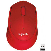 Souris Logitech M330 Silent Plus – Rouge -910-004911 Tunisie
