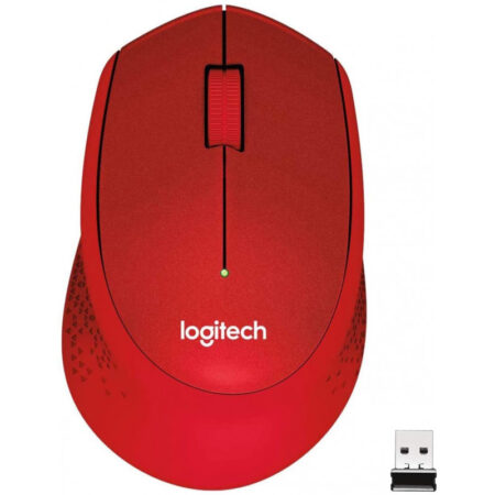 Souris Logitech M330 Silent Plus – Rouge -910-004911 Tunisie