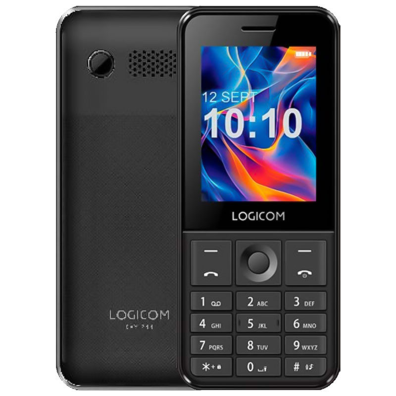 Telephone Portable Logicom 4 Go 4G – Noir – LOG-KAY244 Tunisie