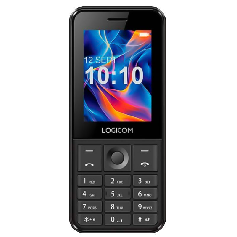 Telephone Portable Logicom 4 Go 4G – Noir – LOG-KAY244 Tunisie