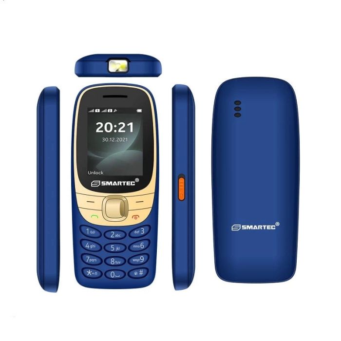 Téléphone Portable Smartec R6 – Bleu Fonce Tunisie