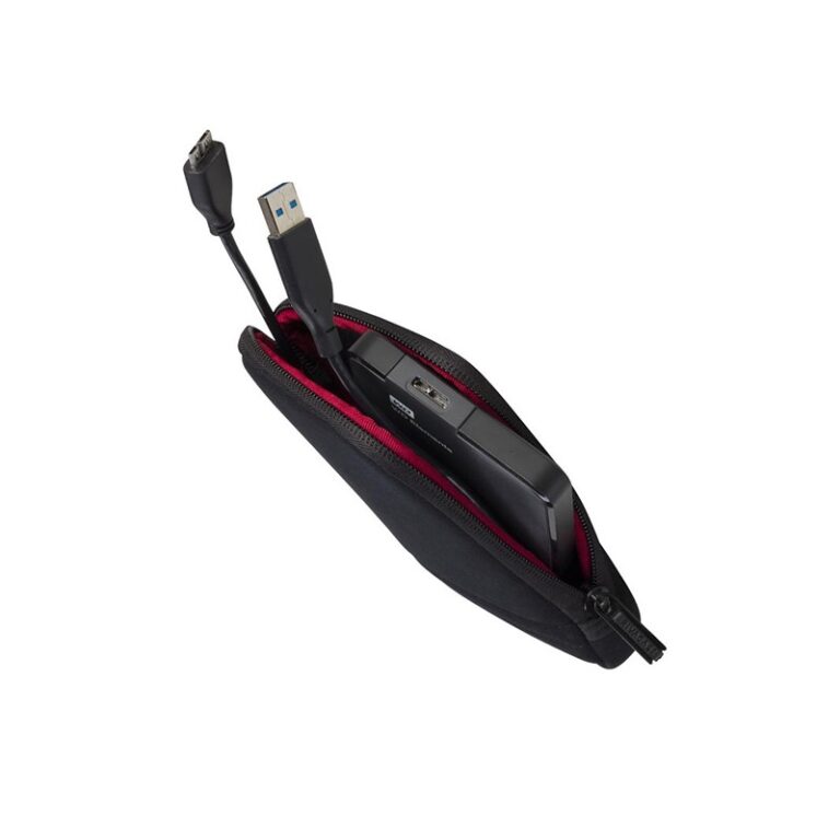 Etui Rivacase 5101 Pour Disque Dur Externe 2.5″ -Noir Tunisie