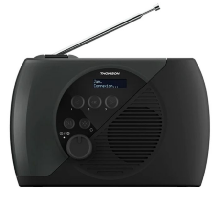 Radio Numérique Portable Thomson DAB+ FM RT350DAB – Noir- RT350DAB Tunisie