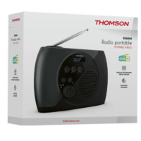 Radio Numérique Portable Thomson DAB+ FM RT350DAB – Noir- RT350DAB Tunisie