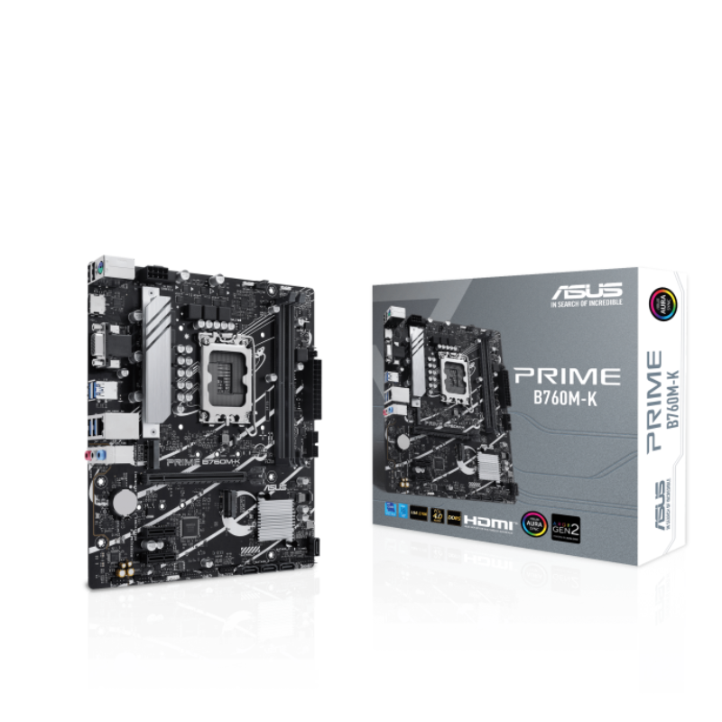 Carte Mère Asus Prime B760M-K D5 -90MB1FI0-M1EAY0 Tunisie