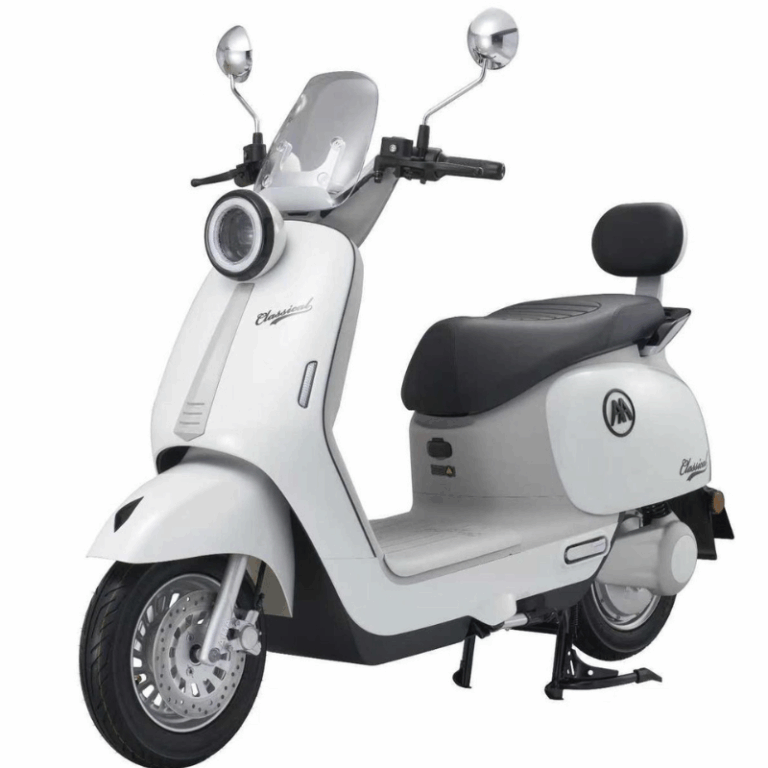 Scooter Électrique Aima Classical 800W – Blanc Tunisie