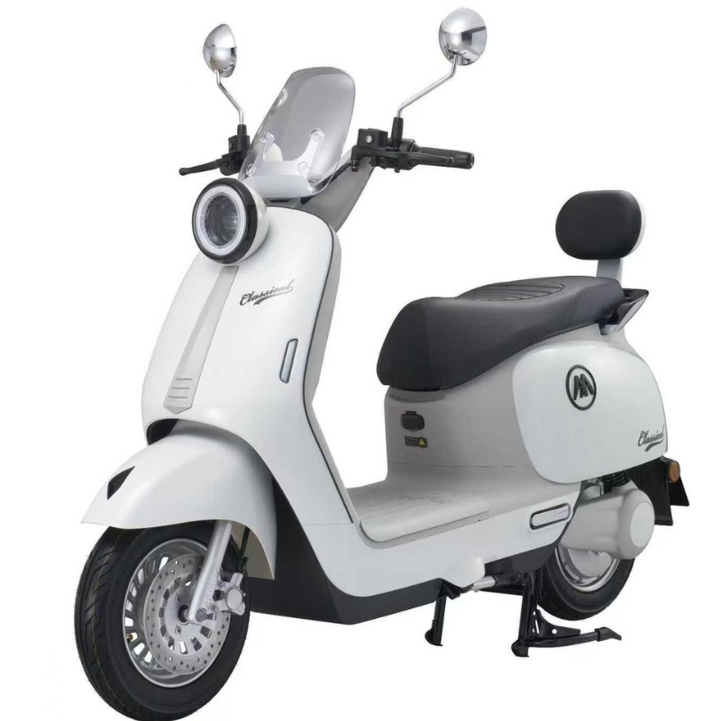 Scooter Électrique Aima Classical 800W – Blanc Tunisie