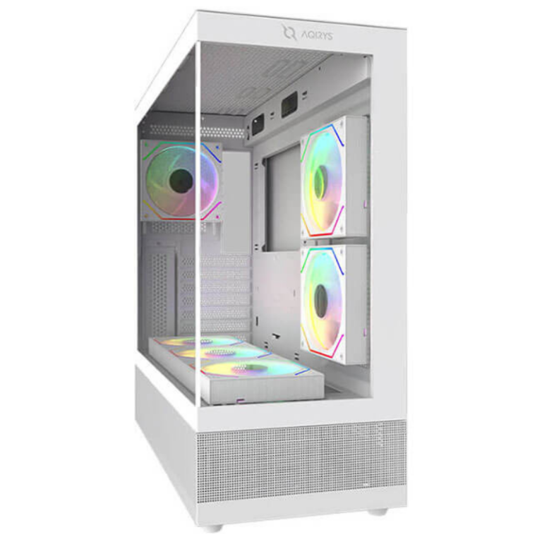 Boitier Gamer Moyen Tour AQIRYS Antlia ATX 6 Fans ARGB – Blanc – AQIRYS-ANTLIA-W Tunisie