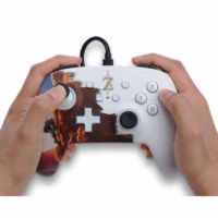 Manette Filaire Nintendo Switch A Zelda Hero’s Ascent – Blanc Tunisie