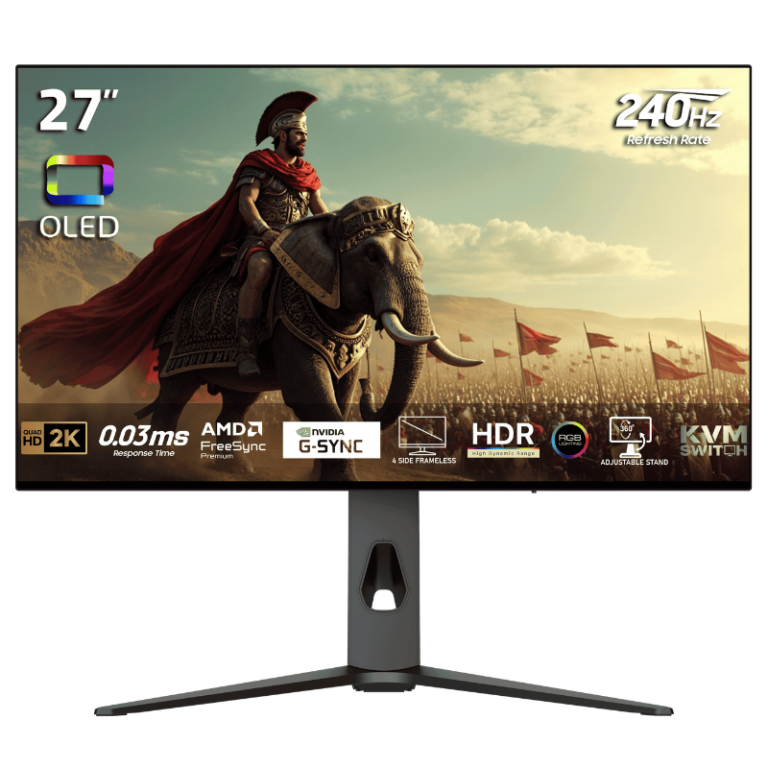 Ecran Gaming REDRAGON Hannibal 27″ 240 Hz OLED – GMQ2782SEL Tunisie