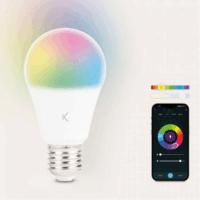 Ampoule KSIX Intelligente Smart LED A60 9W RGB+CCT – BXBULB6011 Tunisie