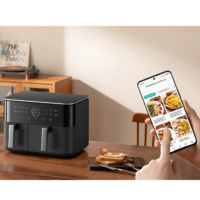 Friteuse Sans Huile Xiaomi Dual Zone Air Fryer 10L – Noir – 63882 Tunisie