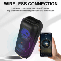 Haut-Parleur Sans Fil Sing-E Bluetooth – Noir – ZQS6227 Tunisie